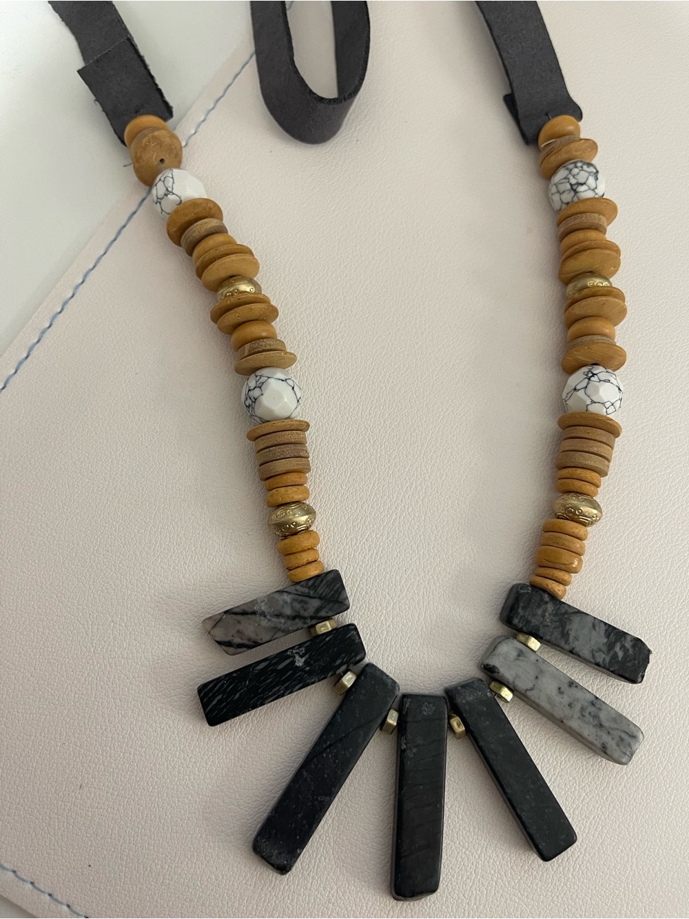 handcrafted necklace similar to twine & twig
